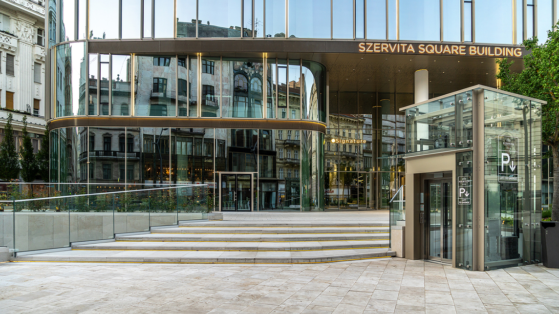 DVM group, Szervita Square Building, Budapest