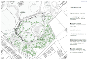 A tatai Geológus Kert bővítése, Tervező: Veszelovszki-Petró Liza, BME