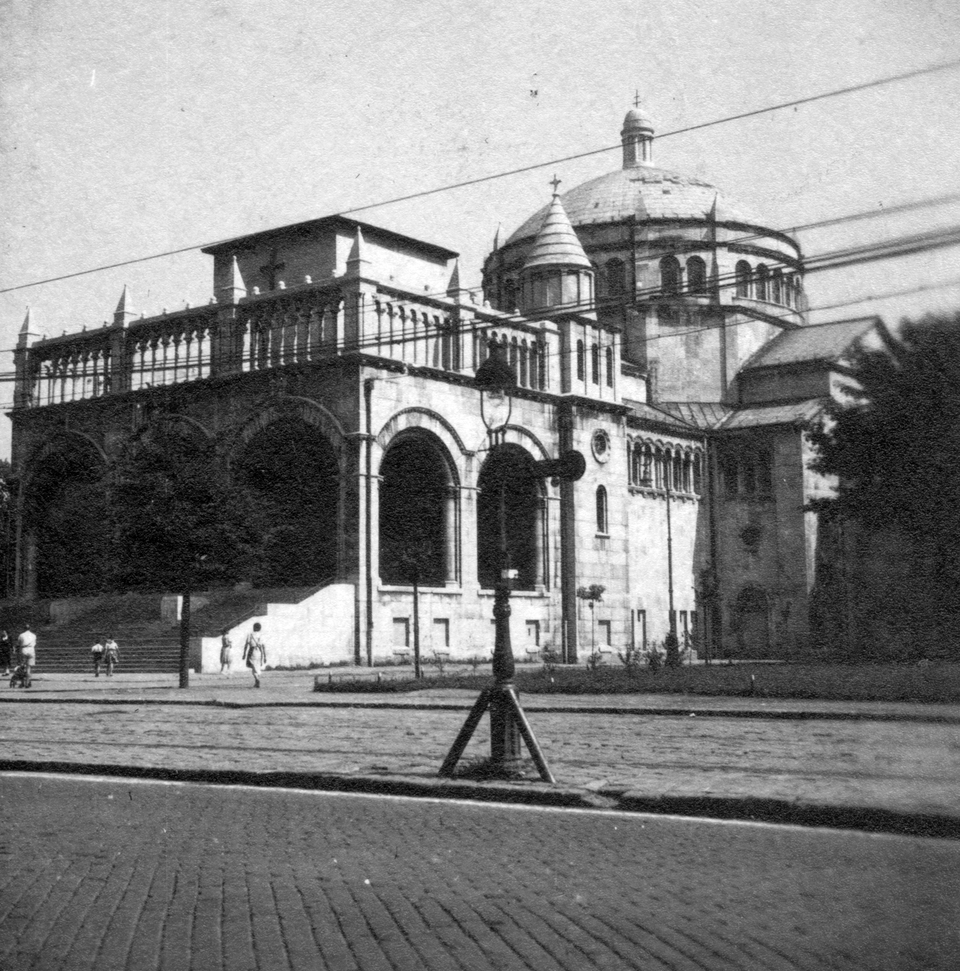 A Regnum Marianum-templom 1947-ben. Forrás Fortepan - Pohl Pálma