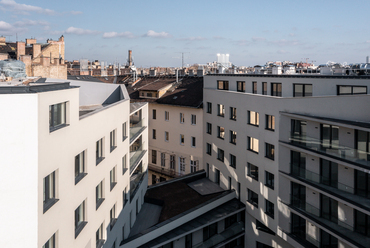 Erkel Residences, Tervezők: sporaarchitects, Vezető tervezők: Hatvani Ádám és Dékány Tibor, Fotó: Hlinka Zsolt