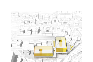 Transzplantációs központ Kolozsváron – Látványterv – Tervező: Pinearq + Dico si Tiganas + cra_de.studio