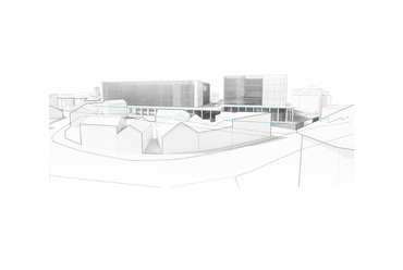 Transzplantációs központ Kolozsváron – Látványterv – Tervező: Pinearq + Dico si Tiganas + cra_de.studio