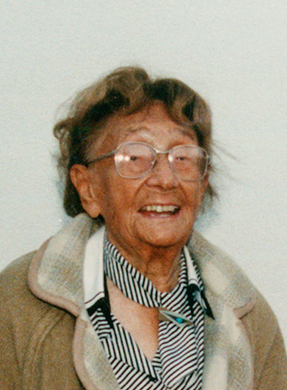 Margarete Schütte-Lihotzky 100 éves korában. Forrás: Wikipédia