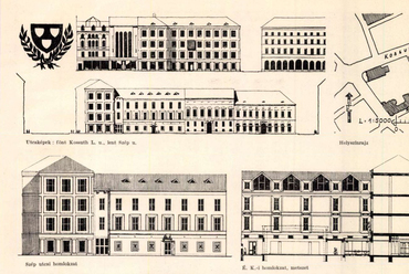 Beszédes Kornél: Kiállítási épület – mester: Gádoros Lajos. Forrás: Magyar Építőművészet, 1955, 1-2. szám. | Arcanum Digitális Tudománytár