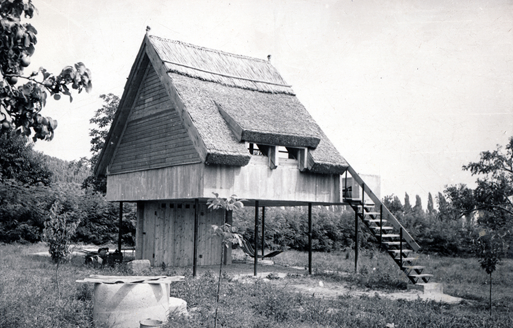 Szigliget, Preisich Gábor nyaralója, 1969. / Forrás: Fortepan 158538 / Preisich család