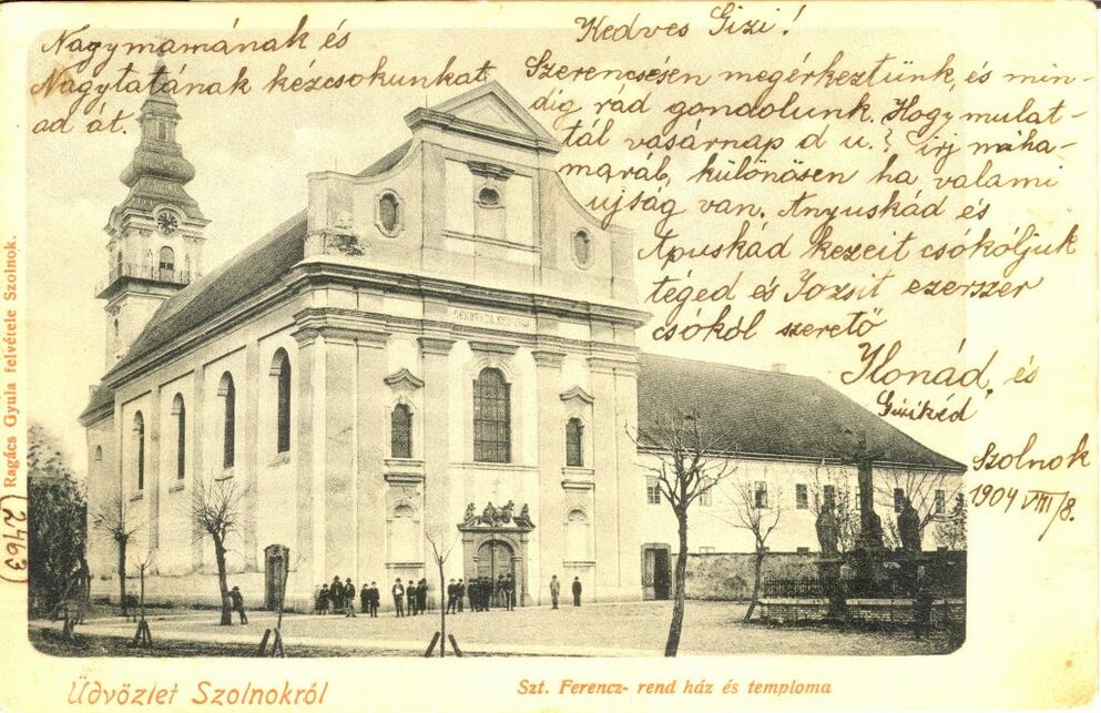 Képeslap 1904-ből.