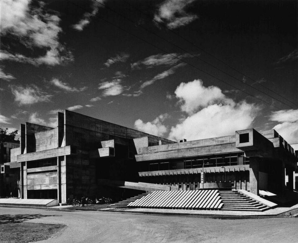 Ōita Prefektúra Könyvtára, 1966, Forrás: pritzkerprize.com