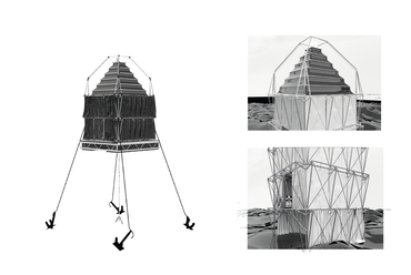 Úszókabin – Diana Julia Mudrak  & Patricia Griffiths: Camera obscura, egy elérhetetlen szigethez.