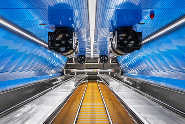 Átadták az M3-as metró felújított Deák Ferenc tér és Ferenciek tere állomásait. Fotó: Gulyás Attila