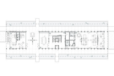 Mjölk architekti: Földszinti alaprajz.