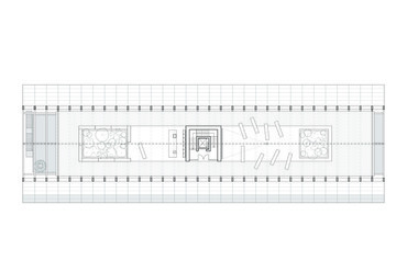 Mjölk architekti: Második emeleti alaprajz.