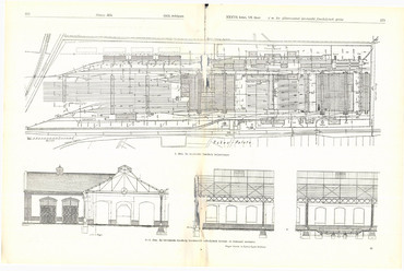A MÁV Istvántelki Főműhelye. Forrás: Magyar Mérnök, 1903