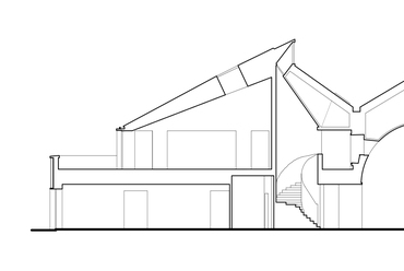 Metszet - MONADNOCK Architekten: Park Pavilion.