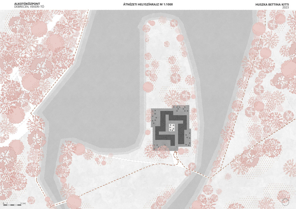 Alkotóközpont a Vekeri-tó környezetében – Huszka Bettina Kitti diplomaterve