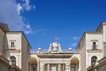 Monte Cassino. Forrás: Wikimedia Commons / Castro Pretorio
