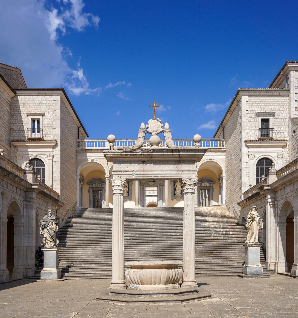 Monte Cassino. Forrás: Wikimedia Commons / Castro Pretorio
