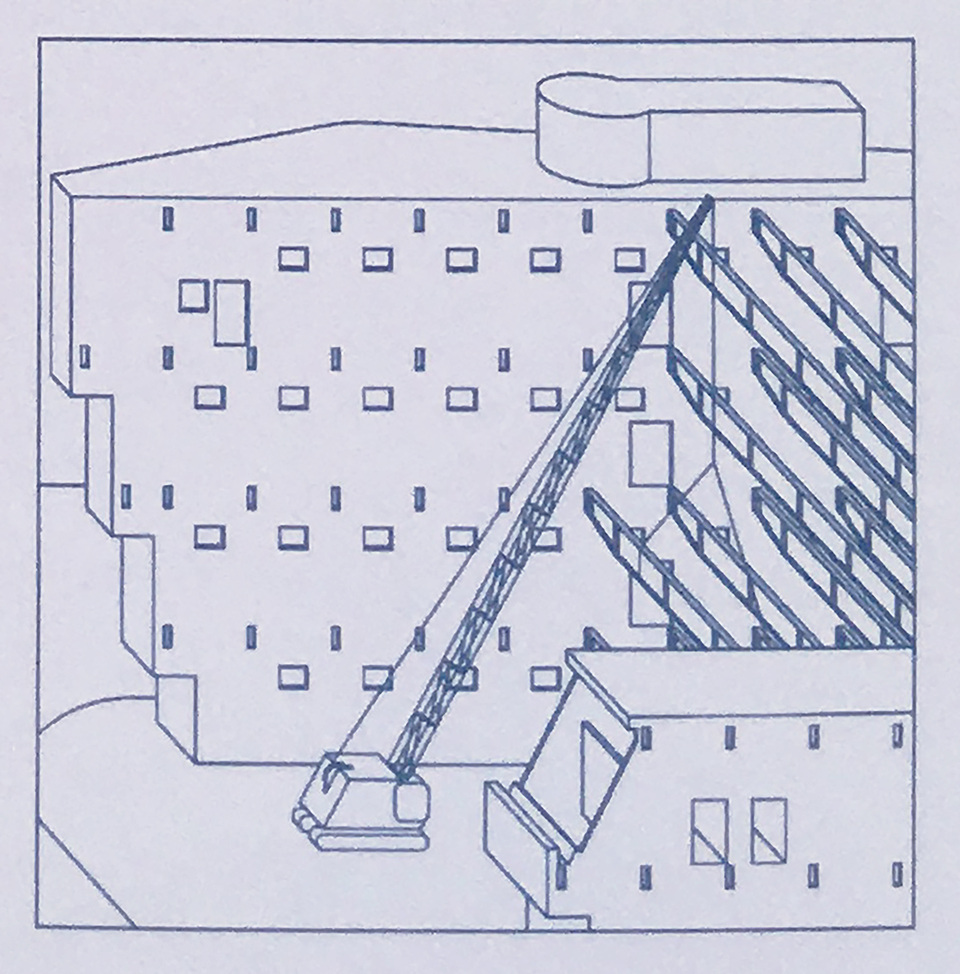 Eredeti struktúra, szerkezet megtartása, továbbírás lehetősége. Forrás: Reimholz Péter. 2022. „DOMUS áruház, Budapest, 1974.” In Reimholz Péter 1942-2009, szerkesztette Csomay Zsófia, Kubinyi György és Walton (Reimholz) Eszter, 39-49. Budapest: TERC Kereskedelmi és Szolgáltató Kft. – 48-49. oldal
