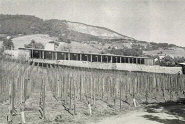 Szőlőskert étterem. Forrás: Magyar Építőipar 8 (1959) 9. 458.
