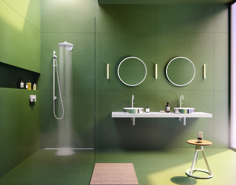 AXOR Suite fürdőkád és mosdóhagylók – forrás: Hansgrohe
