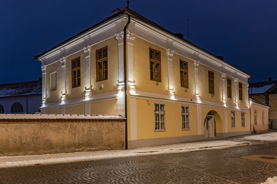 A gyergyószentmiklósi Tarisznyás Márton Múzeum restaurálása. Fotó: Szigeti Vajk István
