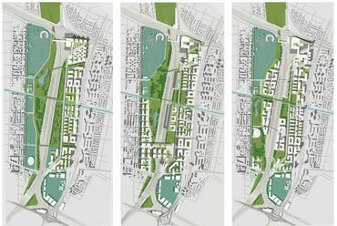 Beépítési lehetőségek a BFVT Kft. tanulmányerve alapján. Forrás: Budapest Városháza
