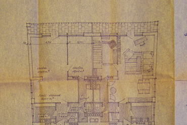 Budapest Főváros Levéltára – XV.17.d.329-29648 – VI. Andrássy út 117. általános emeleti alaprajz, Wágner László, 1958. VII.
