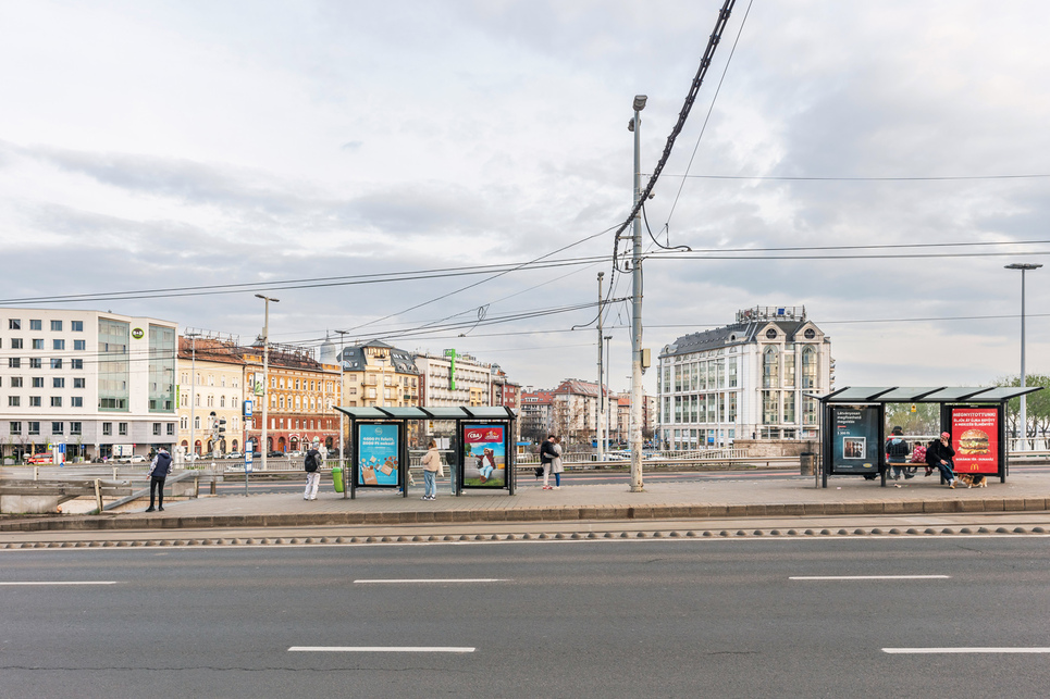 A Boráros tér ma. Fotó: Gulyás Attila
