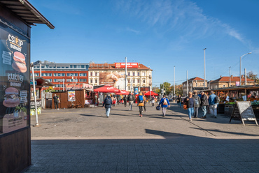 A Hungária körút és Kerepesi út kereszteződésének környéke ma. Fotó: Gulyás Attila
