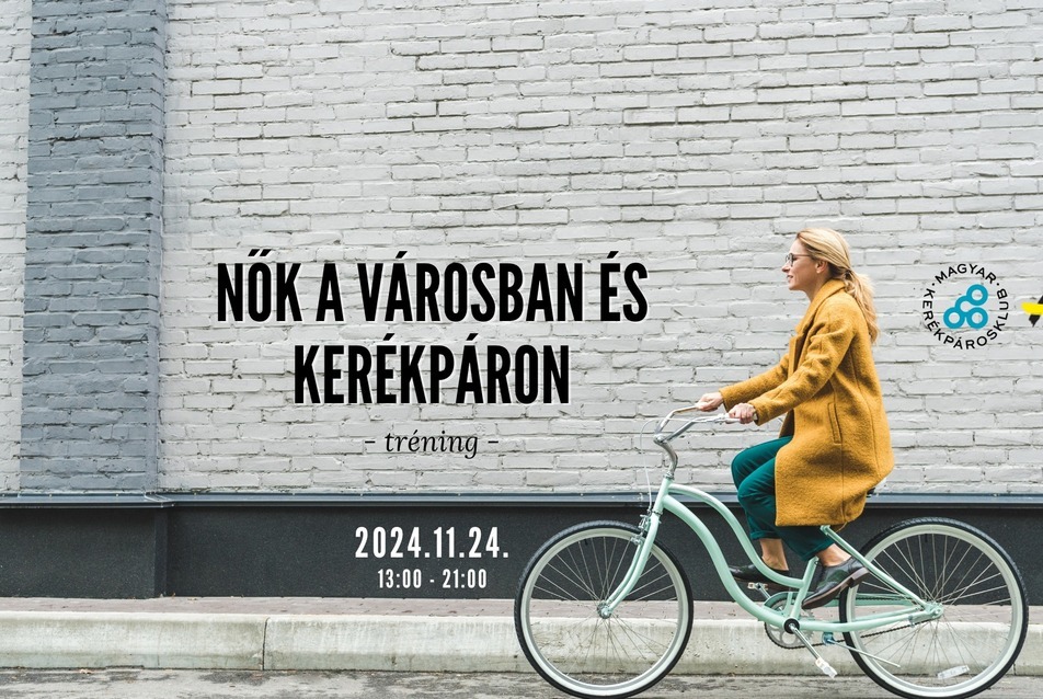 Nők a városban és kerékpáron – interaktív tréning