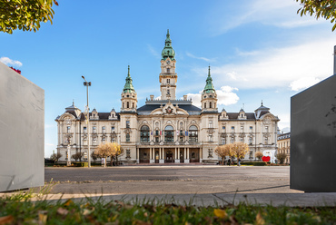 A győri Megyeháza tér és környéke ma. Fotó: Gulyás Attila
