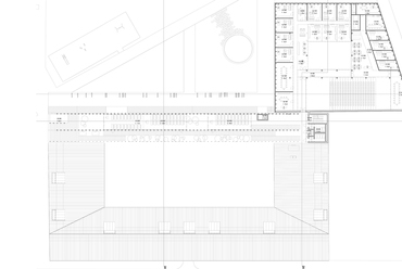 5. emelet alaprajza. HANGING GARDEN. A MÁS Építészek terve. 2024.
