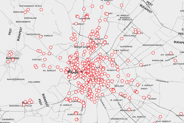 Budapest feldolgozottsága
