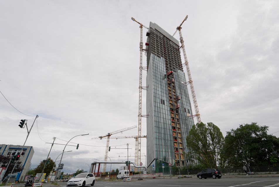 Rögzítési szakértelem Berlin újonnan épülő felhőkarcolójához