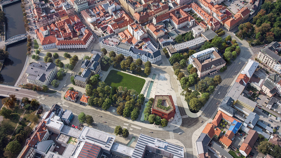 Látványterv – építész stúdió: Aleš Múzeum, České Budějovice
