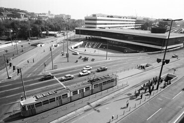 Déli pályaudvar, 1975. Forrás: Fortepan / FŐMTERV
