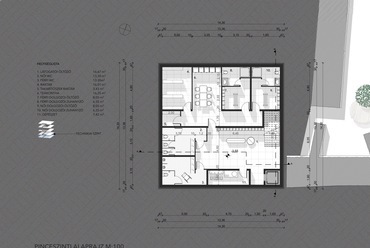 Pinceszinti alaprajz. Kézműves központ és látványműhely Nagyvárad szívében. Kapczár Botond diplomamunkája. 2024.
