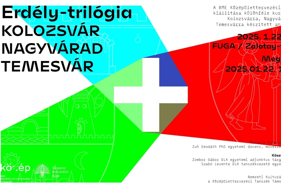 Erdély-Trilógia Kolozsvár / Nagyvárad / Temesvár - kiállítás a FUGA-ban