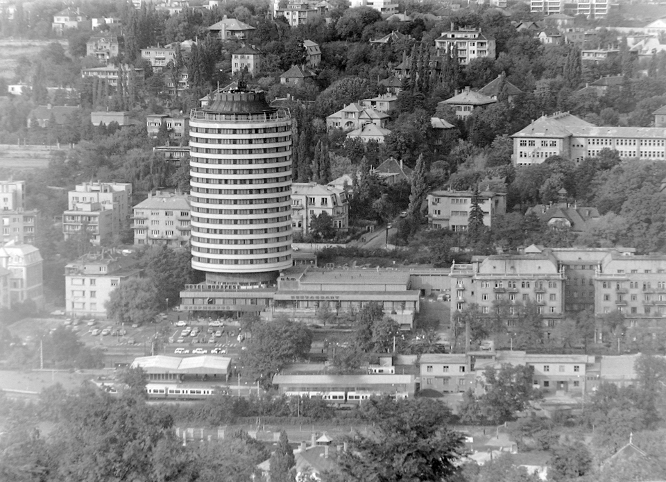 A Körszálló 1980-ban. Fotó: Fortepan
