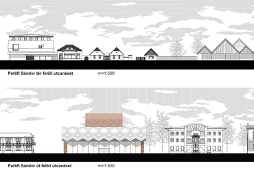 Petőfi Sándor Kulturális Központ építészeti tervpályázat – a 3h építésziroda megvételt nyert pályaműve
