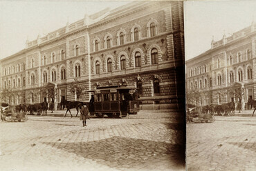 Széchenyi tér, Törvényszéki Palota. A felvétel 1894-ben készült. Forrás: Fortepan / Kiss László
