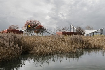 A BORD Építész Stúdió terve a szántódi rév megújítására. Forrás: BORD Építész Stúdió / BORD Architectural Studio/Facebook
