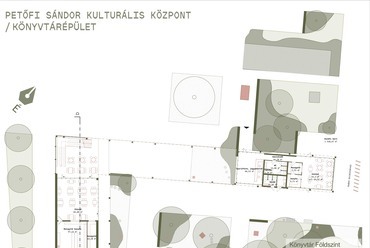 A NOVU Tervezőiroda és a Sunplant pályaműve a Petőfi Sándor Kulturális Központ építészeti tervpályázatra
