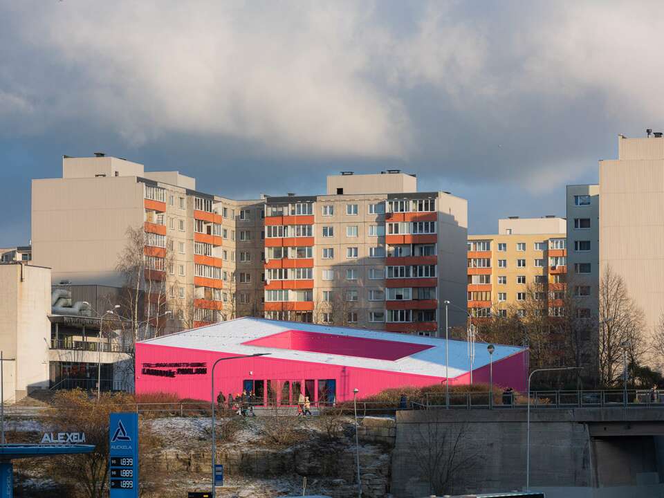 Salto Architects: Lasnamäe Kunstihoone pavilion. Fotó: Tonu Tunnel
