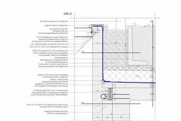 Részletrajz. A békéscsabai István Malom rehabilitációja. Csupász Szabolcs diplomaterve. 2024.
