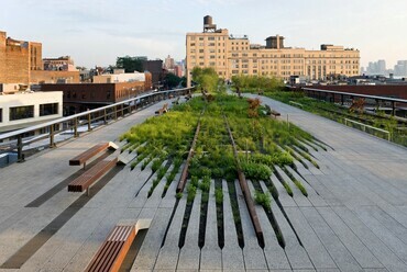 A manhattani High Line. Forrás: Diller Scofidio + Renfro
