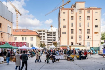 Hengermalom, egy kulturális és közösségi központtá alakított egykori malom Budapesten a Valyótól. Fotó (c) Valyo. Forrás: Cooperative City
