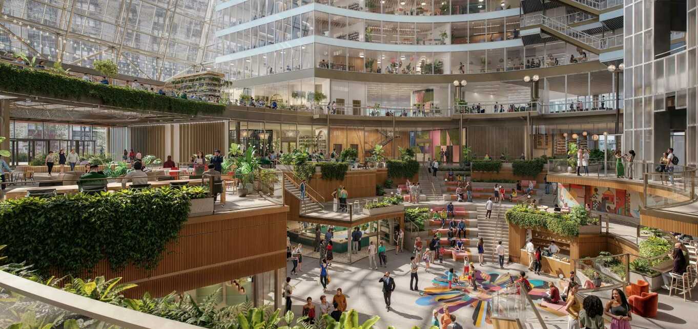 Thompson Center redevelopment. (c) JAHN Studio | Google
