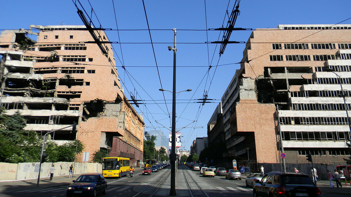 Generalštab Modernista komplexum, Belgrád, Szerbia. Fotó: Bojan Kovačević Architect/Flickr/Europa Nostra
