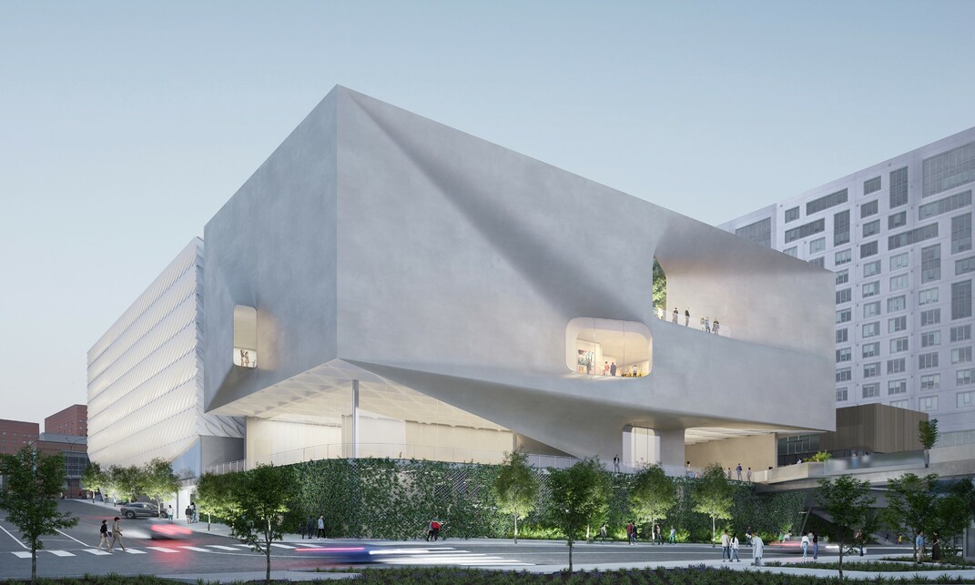 Los Angeles-i Broad Múzeum. Forrás: Diller Scofidio + Renfro
