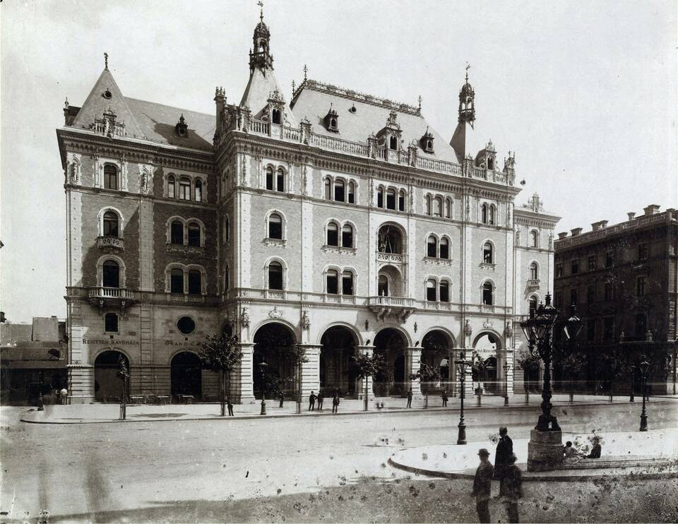 A MÁV Nyugdíjintézet bérháza (Fortepan / Budapest Főváros Levéltára. Levéltári jelzet: HU.BFL.XV.19.d.1.06.053)
